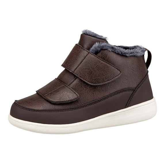 Women's Ankle Boots Winter Lined Leather Comfortable Cushioned Warm Footwear for Ladies Outdoor Walking