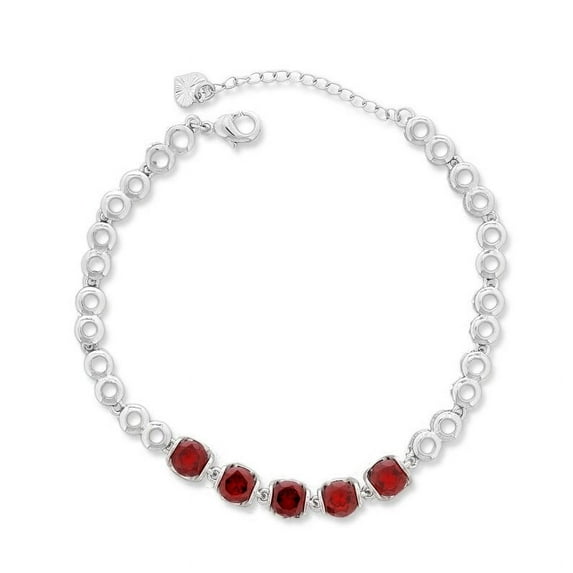 Women's Ankle Bracelet, Minimal Anklets SIlver Plated, 8"+2" Inch Adjustable Size