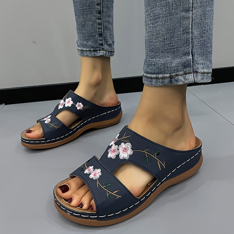 Dollhouse Jewel T Strap Heelless Curved Wedge 20164 Walmart