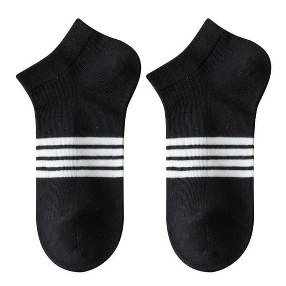 Women's Ankle Socks Wicking Non Slip Cotton for Casual Stability and Comfort 2 Pairs - One Size Fits Most, Black