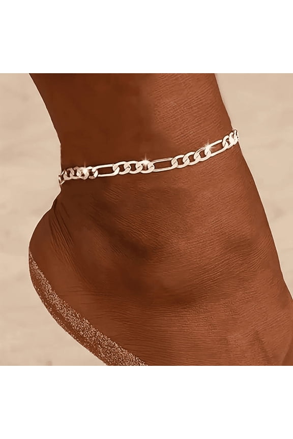 Women's Anklet - Delicate Adjustable Chain with Charm | Beach Boho Jewelry