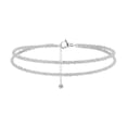 thumbnail image 1 of Women's Anklets, Waterproof Layered Ankle Bracelets Set - Chain with Charm, Trendy Summer Beach Jewelry Gifts for Her, Mom, Wife, Girlfriend, Mother's Day, 1 of 5