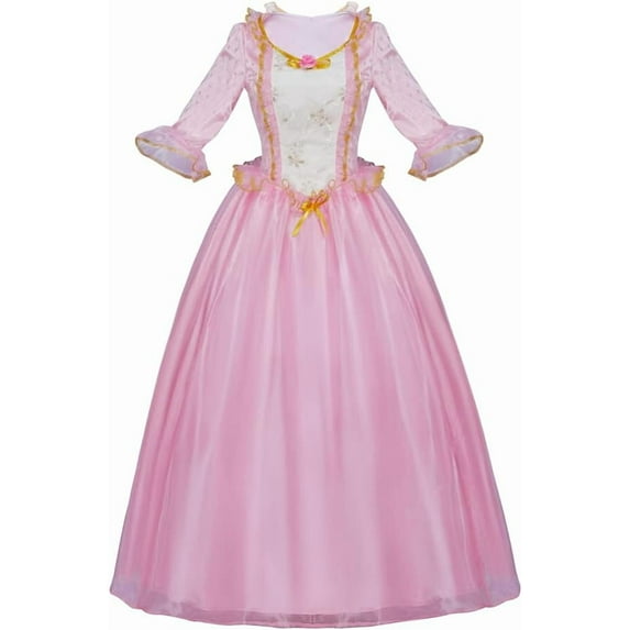 Women's Anneliese Dress Pink Dress Outfits Adult Princess Dress Up Full Set