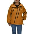 thumbnail image 1 of Women's Anorak Windproof Jacket for Autumn Winter Outdoor Activities Loose Fit Casual Coat Windbreaker for Hiking and Mountaineering, 1 of 2
