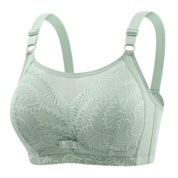Women's Anti - Slip Thin Gathering No Underwire Side - Shaping Anti - Sagging Back - Shaping Blended Fabric Bras