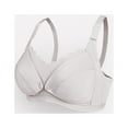 thumbnail image 1 of Women's Antibacterial Non-Steel Ring Front Buckle Postpartum Underwear, 1 of 1