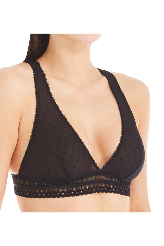 Women's Antigel ELG6282 Intermede Sexy Bralette Bra (Black M)