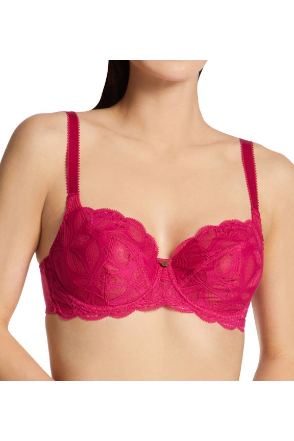Women's Antigel FCH2817 Stricto Sensuelle 3/4 Cup Bra (Fuchsia 34F)