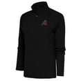 thumbnail image 1 of Women's Antigua  Black Arizona Diamondbacks  Tribute Half-Zip Pullover Top, 1 of 1