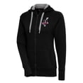 thumbnail image 1 of Women's Antigua Black Birmingham Black Barons Victory Full-Zip Hoodie, 1 of 1