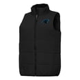thumbnail image 1 of Women's Antigua  Black Carolina Panthers Experience Full-Zip Vest, 1 of 1