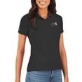 thumbnail image 1 of Women's Antigua Black Colorado Mammoth Team Logo Legacy Pique Polo, 1 of 1