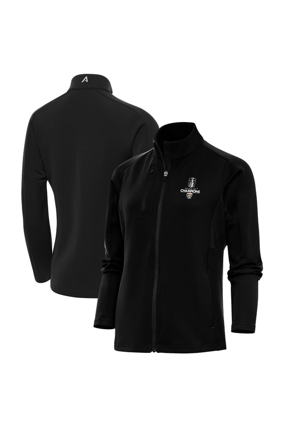 Women's Fanatics Black Florida Panthers 2025 Stanley Cup Champions Genesis Full-Zip Jacket