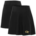 thumbnail image 1 of Women's Antigua  Black Georgia Tech Yellow Jackets Chip Skort, 1 of 3