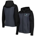 thumbnail image 1 of Women's Antigua Black/Gray San Jose Sharks Protect Full-Zip Jacket, 1 of 4