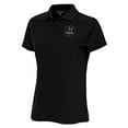 thumbnail image 1 of Women's Antigua Black Houston Dash Legacy Pique Polo, 1 of 1