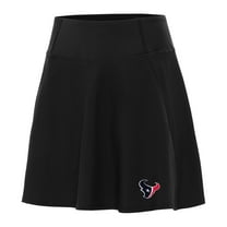 Women's Antigua Black Houston Texans Chip Skort