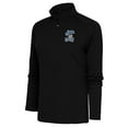 thumbnail image 1 of Women's Antigua  Black Jupiter Hammerheads Tribute Half-Zip Pullover Top, 1 of 1