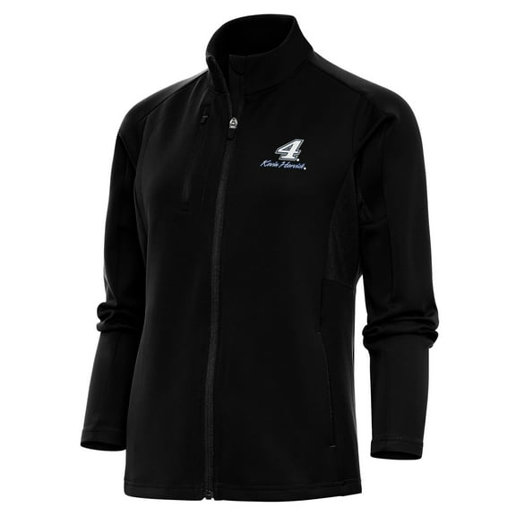 Women's Antigua  Black Kevin Harvick Generation Full-Zip Jacket