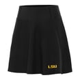thumbnail image 1 of Women's Antigua Black LSU Tigers Chip Skort, 1 of 1