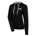 thumbnail image 1 of Women's Antigua  Black Lansing Lugnuts Victory Pullover Hoodie, 1 of 1