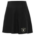 thumbnail image 1 of Women's Antigua Black Las Vegas Raiders  Brushed Carbon Chip Skort, 1 of 2