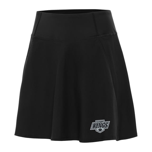 Women's Antigua Black Los Angeles Kings Chip Skort