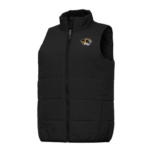 Women's Antigua Black Missouri Tigers Experience Full-Zip Vest