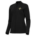 thumbnail image 1 of Women's Antigua  Black New Orleans Saints Regard Full-Zip Jacket, 1 of 1