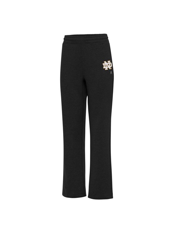Women's Antigua Black Notre Dame Fighting Irish Victory Sweatpants