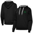 thumbnail image 1 of Women's Antigua Black Philadelphia 76ers St. Patrick's Day Victory Pullover Hoodie, 1 of 4