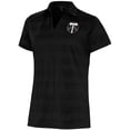 thumbnail image 1 of Women's Antigua  Black Portland Timbers Brushed Metallic Compass Polo, 1 of 1