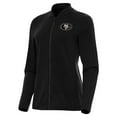 thumbnail image 1 of Women's Antigua  Black San Francisco 49ers Continual Full-Zip Jacket, 1 of 2
