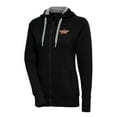 Women's Antigua Black SummerSlam 2024 Victory FullZip Hoodie