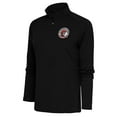thumbnail image 1 of Women's Antigua Black Tampa Spartans Tribute Half-Zip Pullover Top, 1 of 1