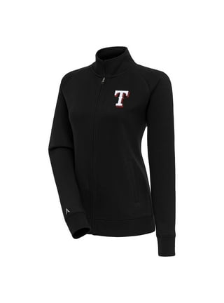 Women's Antigua Black Louisville Cardinals Generation Full-Zip Jacket