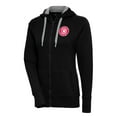 thumbnail image 1 of Women's Antigua  Black Vancouver Canadians Victory Full-Zip Hoodie, 1 of 1