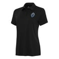 thumbnail image 1 of Women's Antigua Black Vancouver Whitecaps FC Reprocess Polo, 1 of 1