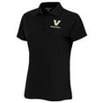 thumbnail image 1 of Women's Antigua  Black Vanderbilt Commodores Basketball Legacy Pique Polo, 1 of 1