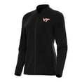 thumbnail image 1 of Women's Antigua Black Virginia Tech Hokies Continual Full-Zip Jacket, 1 of 1