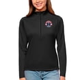 thumbnail image 1 of Women's Antigua Black Washington Wizards Tribute Half-Zip Top, 1 of 1