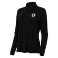 thumbnail image 1 of Women's Antigua Black Winnipeg Jets Intent Quarter-Zip Top, 1 of 1
