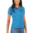 thumbnail image 1 of Women's Antigua Blue Charlotte FC Legacy Pique Polo, 1 of 1