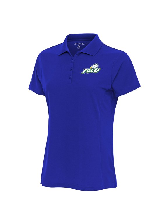 Women's Antigua Blue Florida Gulf Coast Eagles Legacy Pique Polo