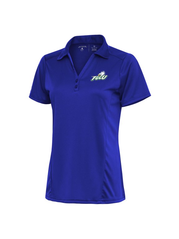 Women's Antigua Blue Florida Gulf Coast Eagles Tribute Polo