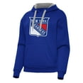 thumbnail image 1 of Women's Antigua Blue New York Rangers Victory Pullover Hoodie, 1 of 1