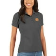 thumbnail image 1 of Women's Antigua Charcoal Auburn Tigers Legacy Pique Polo, 1 of 1