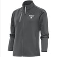 thumbnail image 1 of Women's Antigua  Charcoal Chicago Bulls Brushed Metallic Generation Full-Zip Jacket, 1 of 1