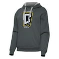 thumbnail image 1 of Women's Antigua Charcoal Columbus Crew Victory Pullover Hoodie, 1 of 1