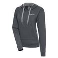 thumbnail image 1 of Women's Antigua Charcoal Emory Eagles Victory Pullover Hoodie, 1 of 1